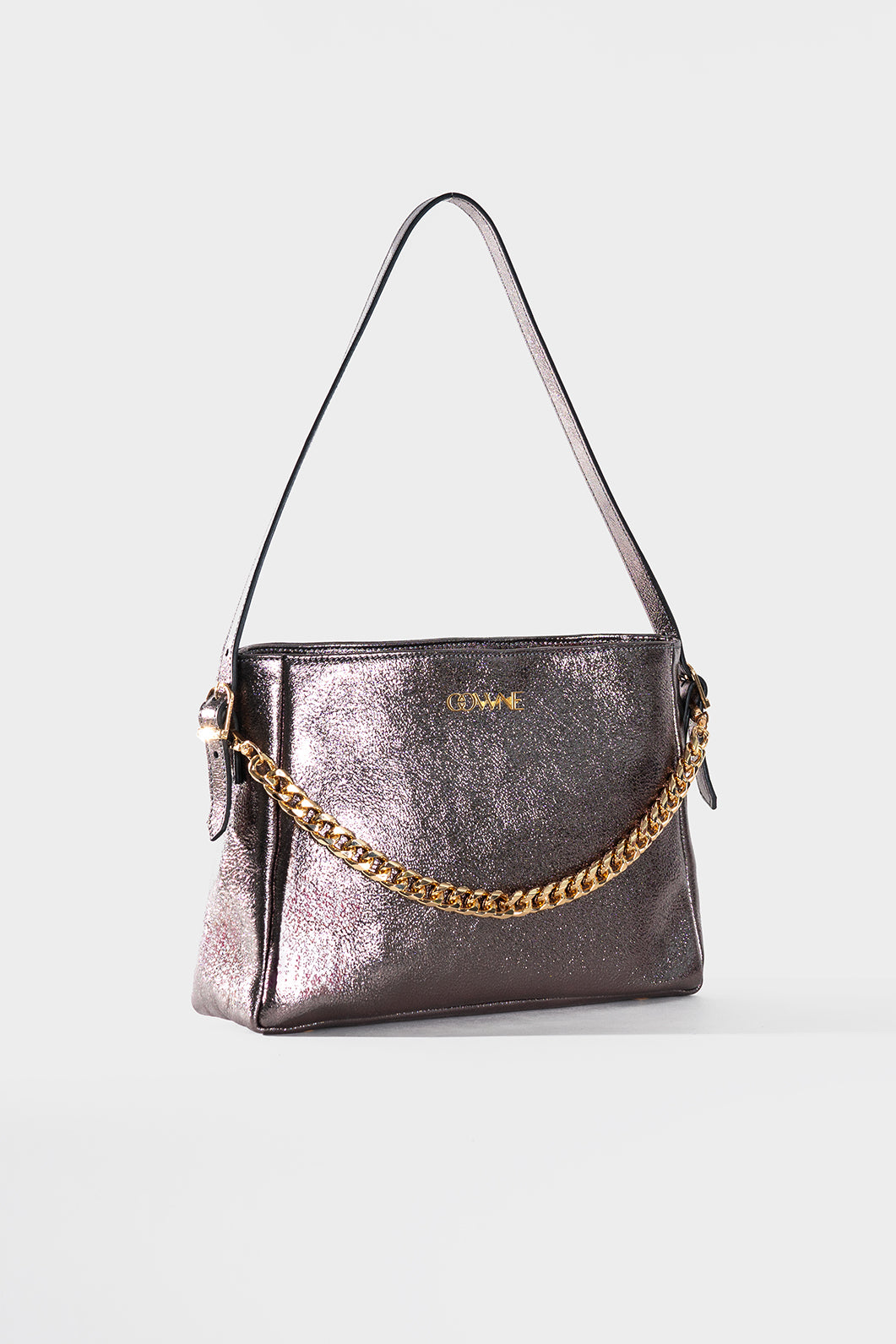 Bolso de hombro de piel Julia