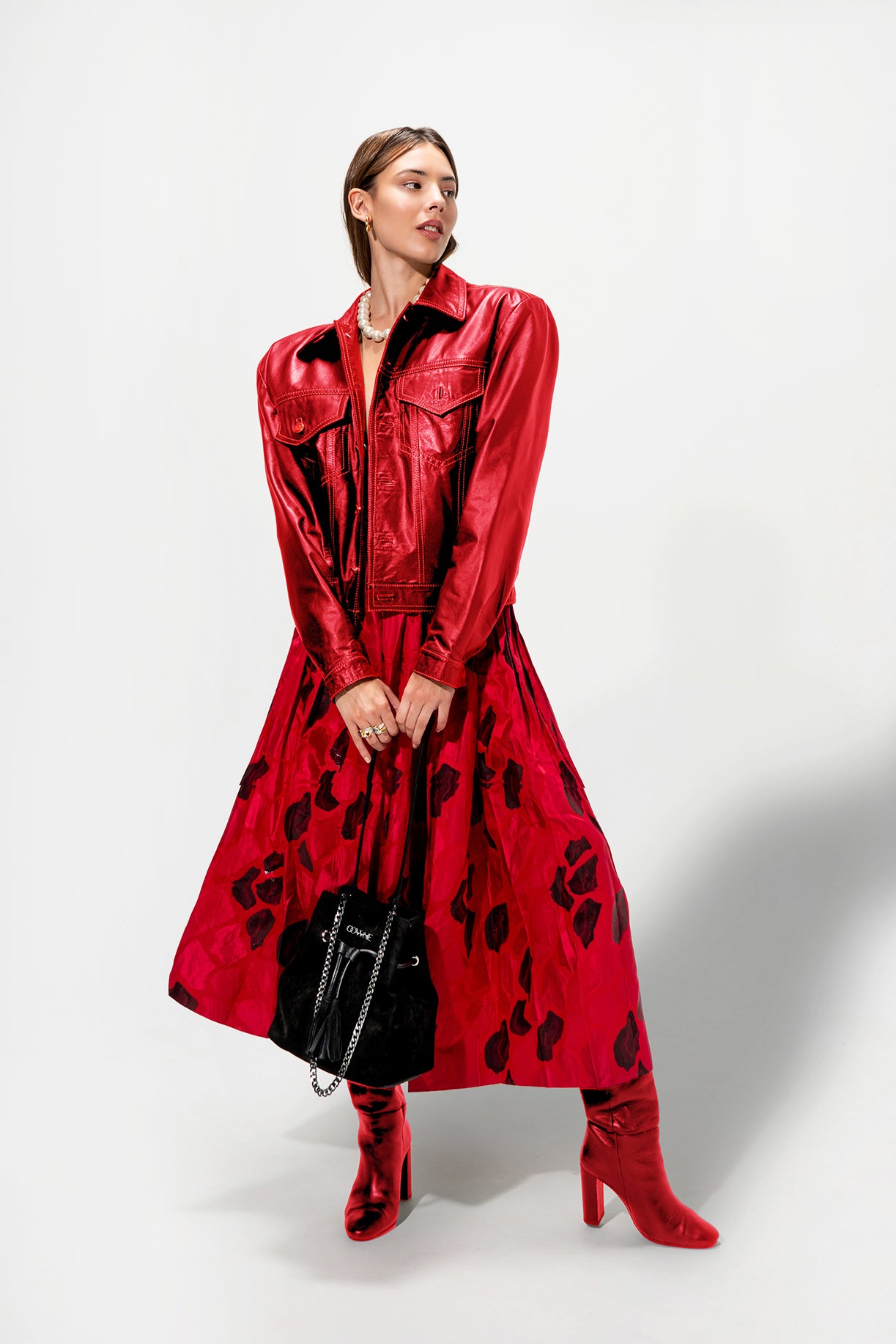 Nadia Sac seau en daim