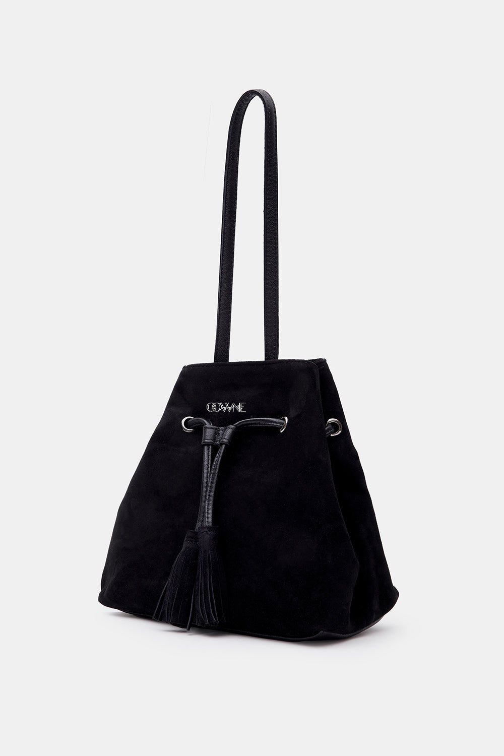 Bolso de ante tipo cubo Nadia