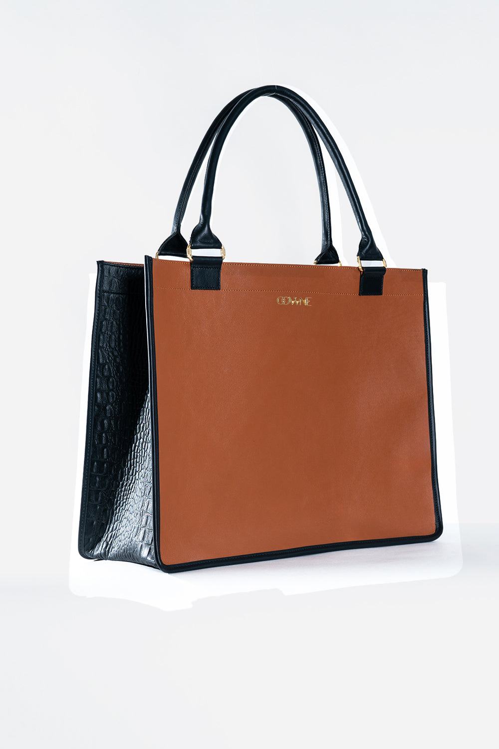 Bolso de mano de piel Coralie