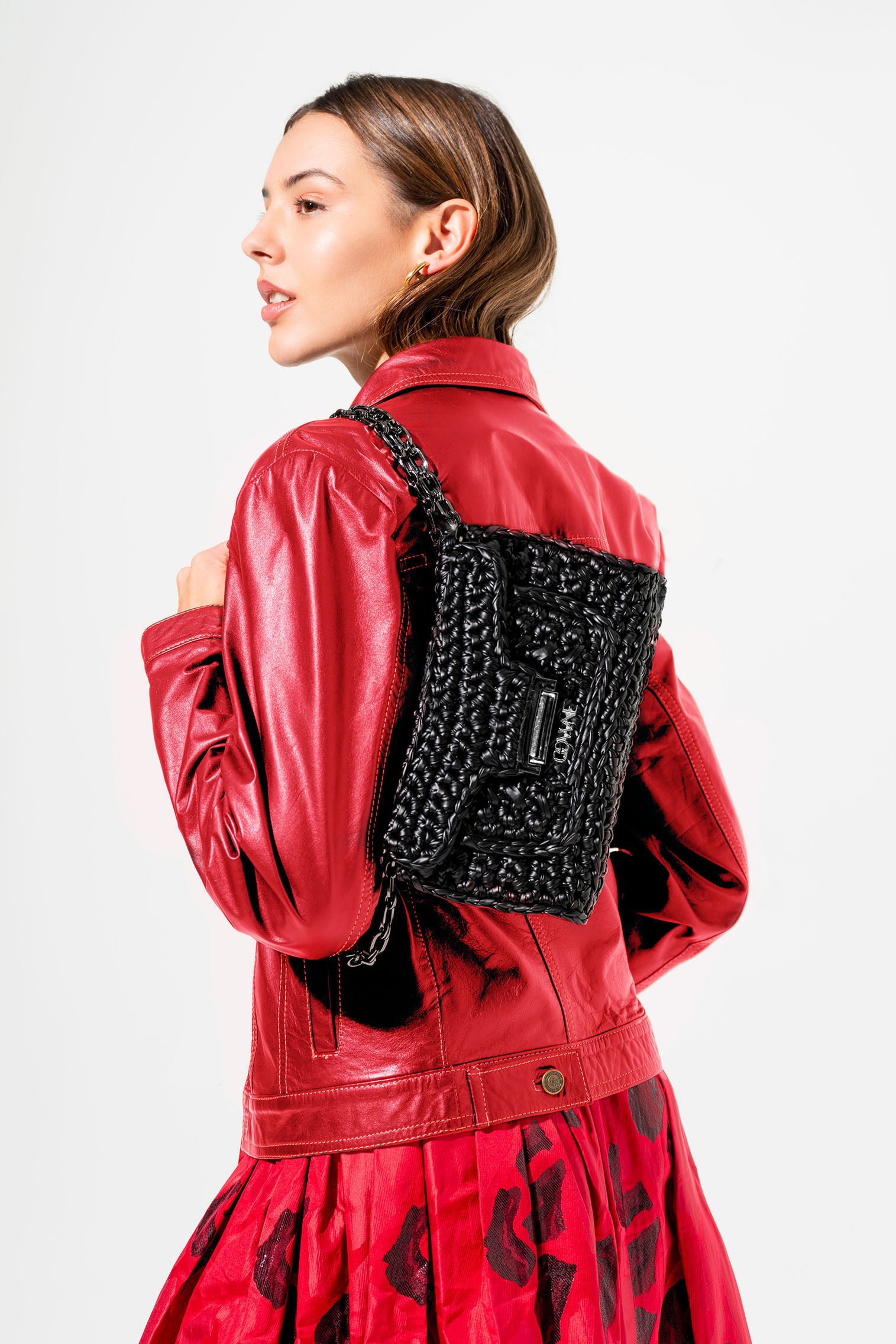 Carla Soft Synthetic Leather Shoulder Bag
