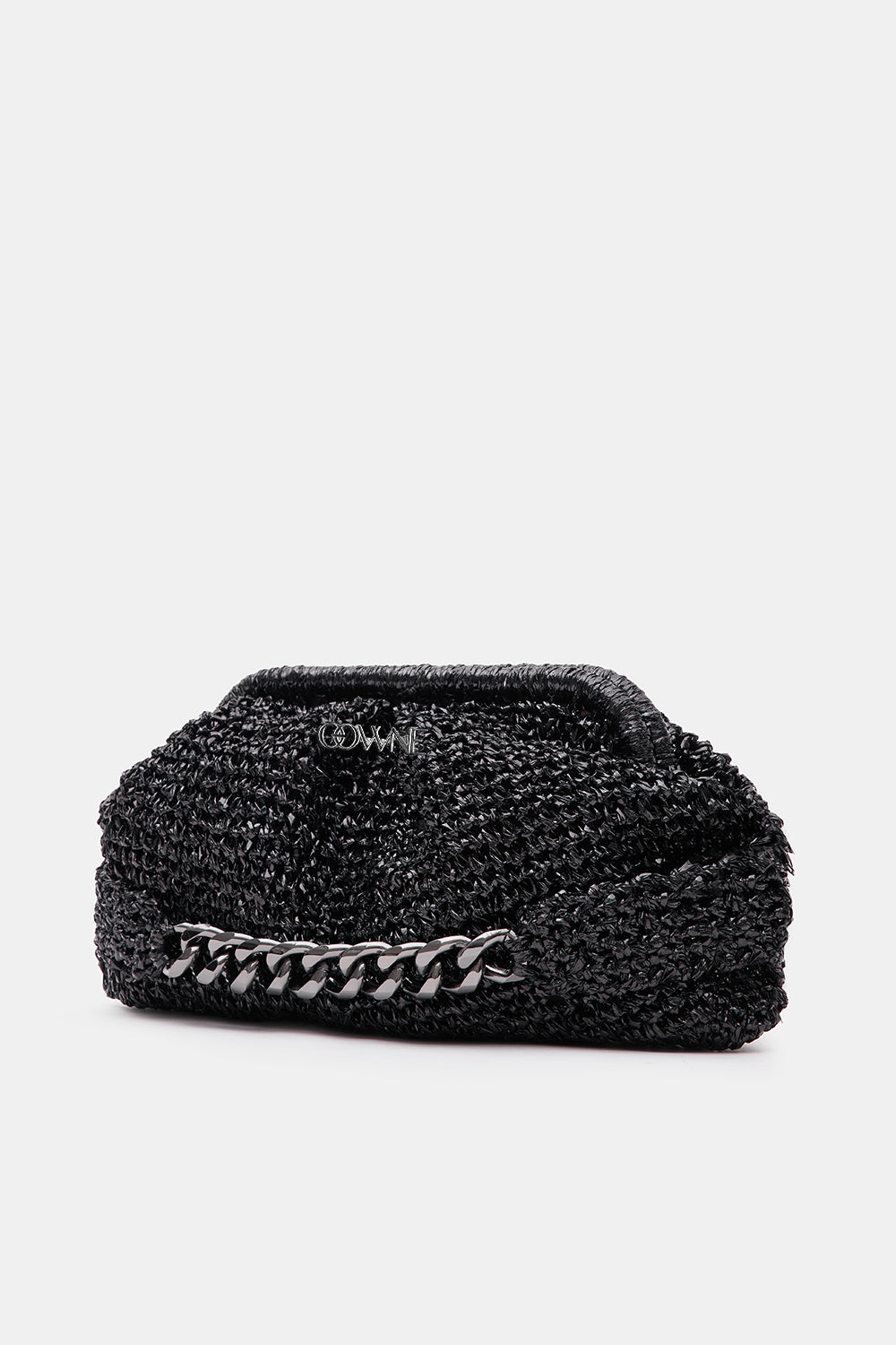 Lynda Handmade Raffia Clutch