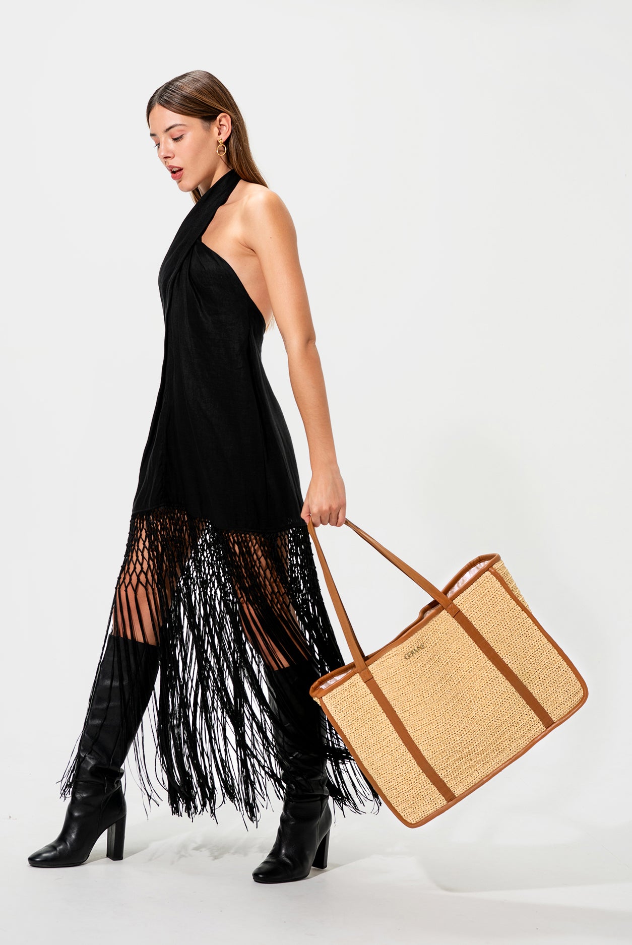 Manon Raffia Tote