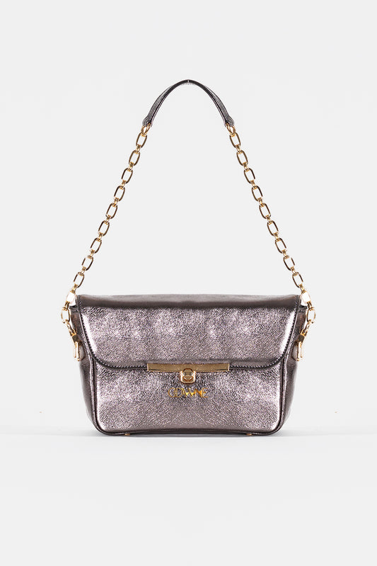 Bolso de hombro de piel Anaïs