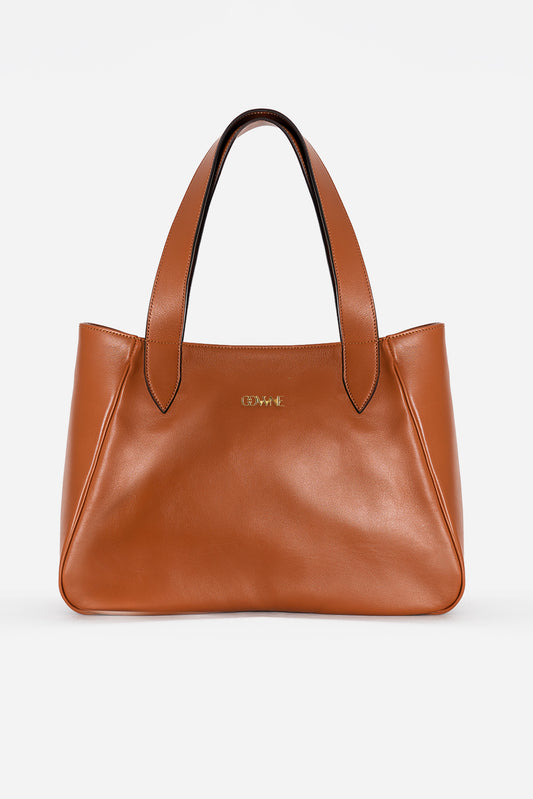 Bolso de mano de cuero Axelle