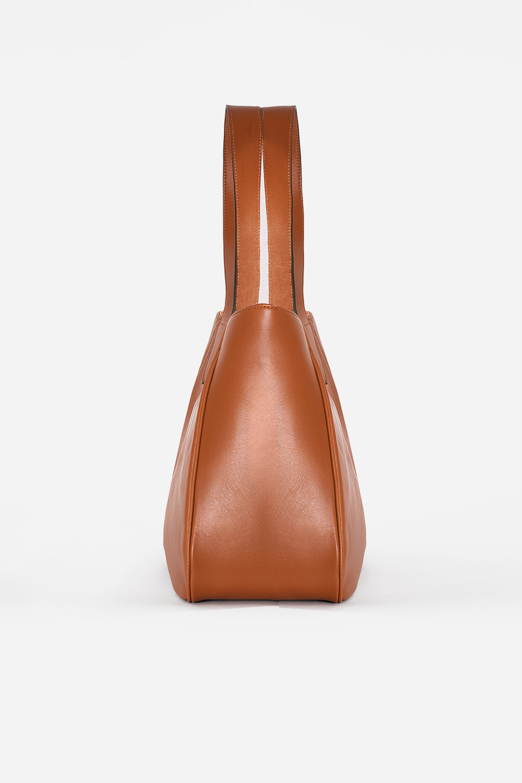 Axelle Brown Leather Tote Bag