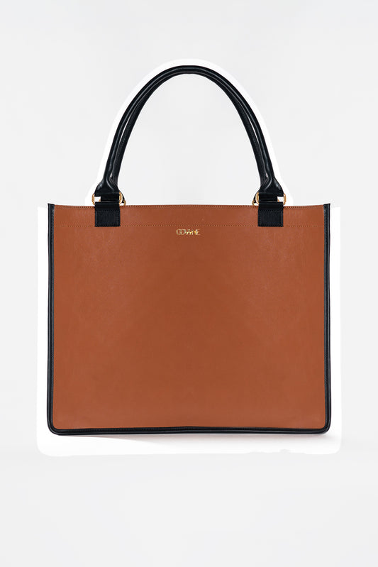 Coralie Leather Tote Bag