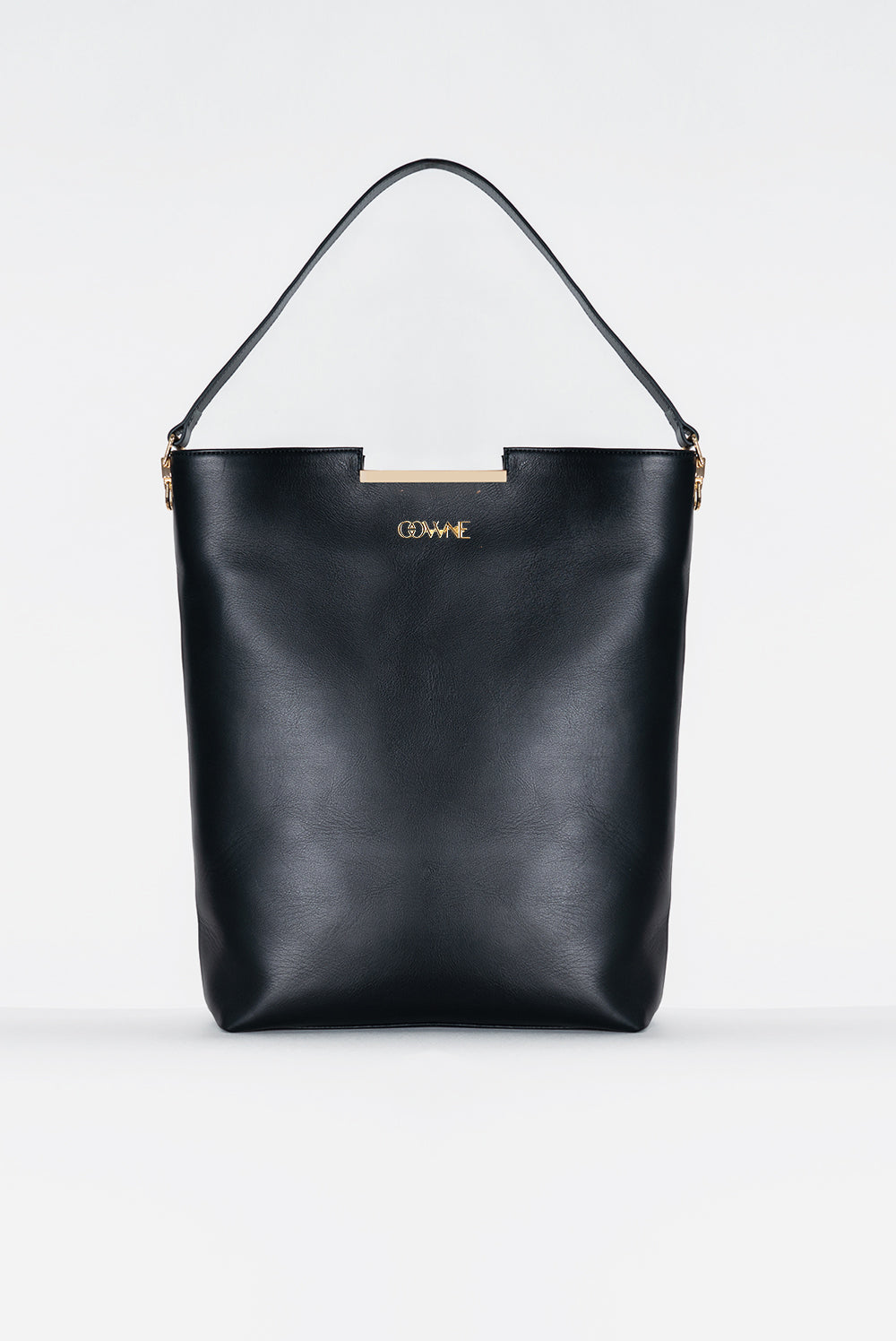 Linda Leather Bucket Bag