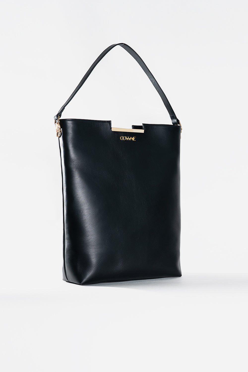 Linda Leather Bucket Bag