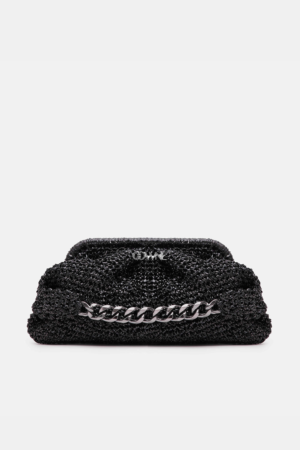 Lynda Handmade Raffia Clutch