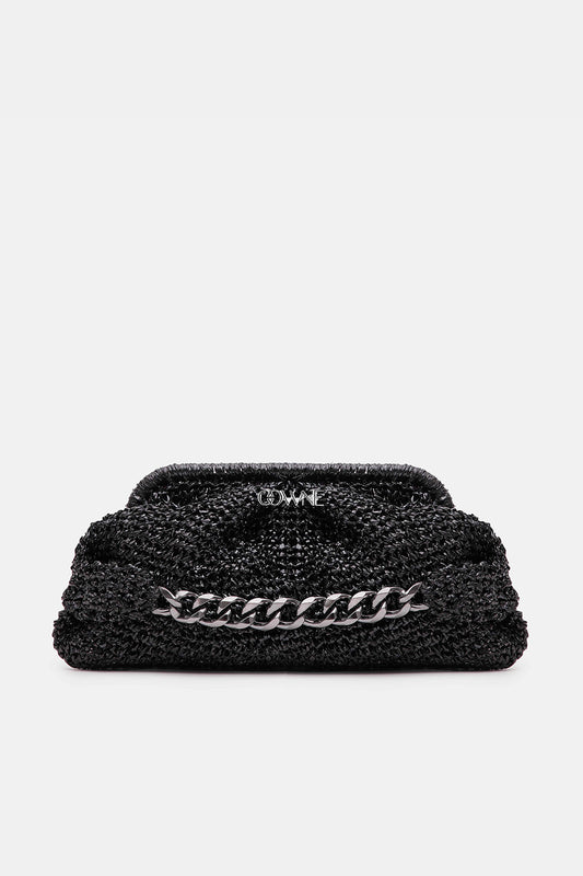 Lynda Handmade Raffia Clutch Bag