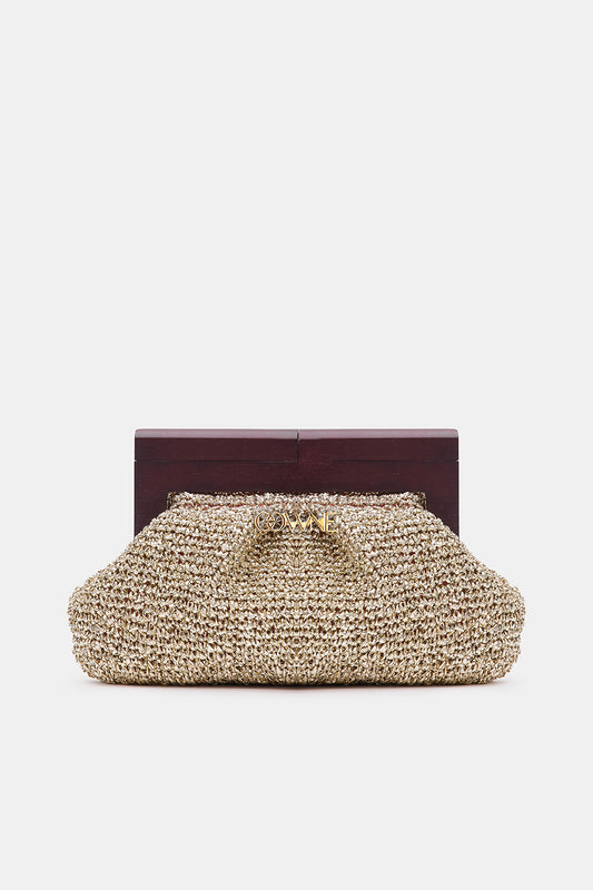 Marylin Handmade Raffia Clutch Bag